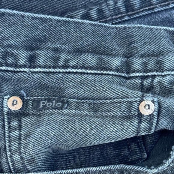 POLO RALPH LAUREN Classic Fit Jeans Straight Tiger Embroidered Graphic Men 34X32 - Picture 10 of 16